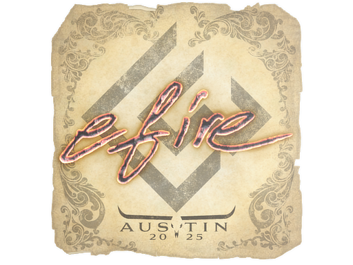 Sticker | efire | Austin 2025 image