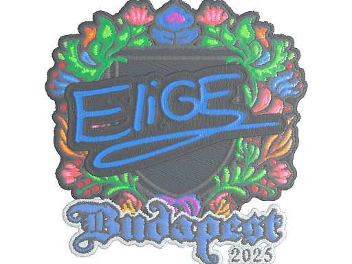 Sticker | EliGE (Embroidered) | Budapest 2025 image