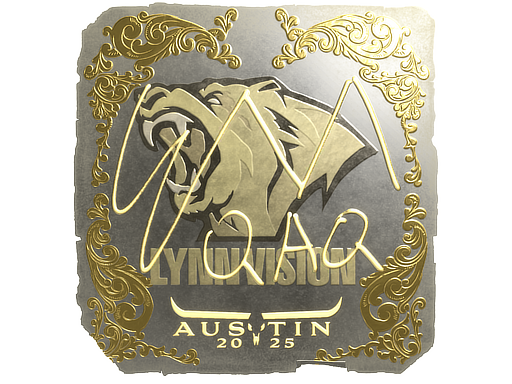 Sticker | EmiliaQAQ (Gold) | Austin 2025 image