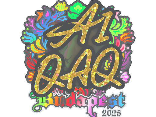 Sticker | EmiliaQAQ (Holo) | Budapest 2025 image