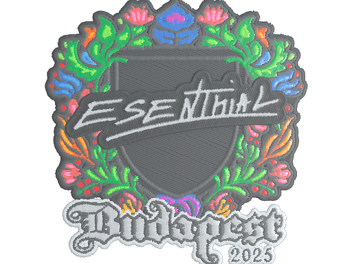 Sticker | esenthial (Embroidered) | Budapest 2025 image