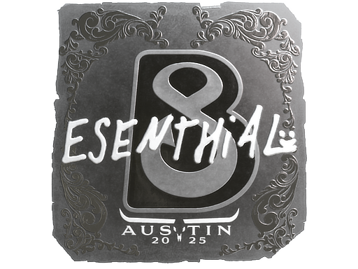 Sticker | esenthial (Foil) | Austin 2025 image