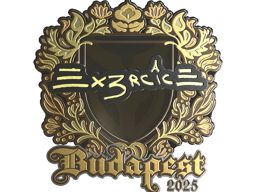 Sticker | Ex3rcice (Gold) | Budapest 2025 image