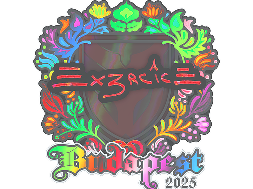 Sticker | Ex3rcice (Holo) | Budapest 2025 image