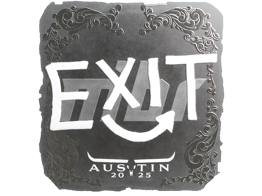 Sticker | exit (Foil) | Austin 2025 image