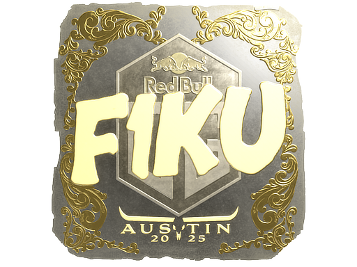 Sticker | F1KU (Gold) | Austin 2025 image