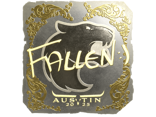 Sticker | FalleN (Gold) | Austin 2025 image