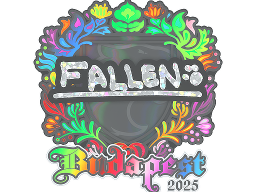 Sticker | FalleN (Holo) | Budapest 2025 image