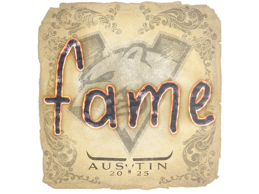 Sticker | fame | Austin 2025 image