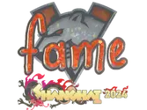 Sticker | fame (Glitter) | Shanghai 2024 image