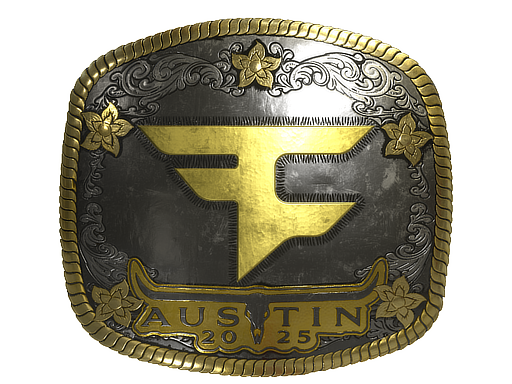 Sticker | FaZe Clan (Gold) | Austin 2025 image