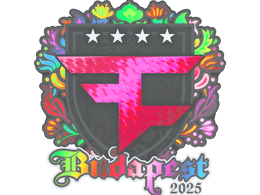 Sticker | FaZe Clan (Holo) | Budapest 2025 image