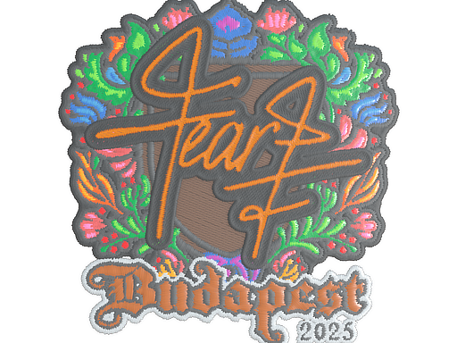 Sticker | fEAR (Embroidered) | Budapest 2025 image