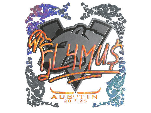 Sticker | FL4MUS (Holo) | Austin 2025 image