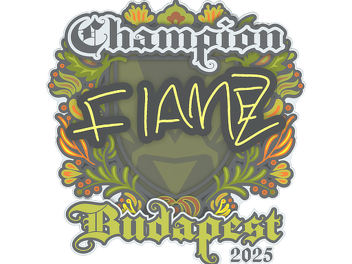Sticker | FlameZ (Champion) | Budapest 2025 image