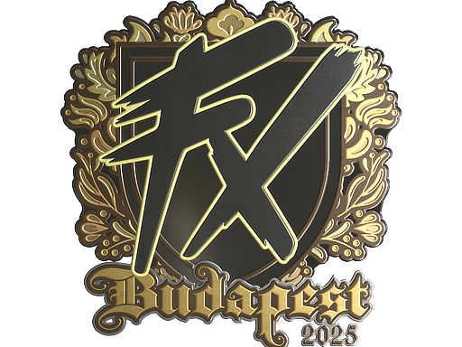 Sticker | Fluxo (Gold) | Budapest 2025 image