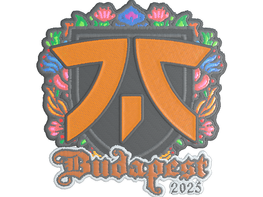 Sticker | fnatic (Embroidered) | Budapest 2025 image