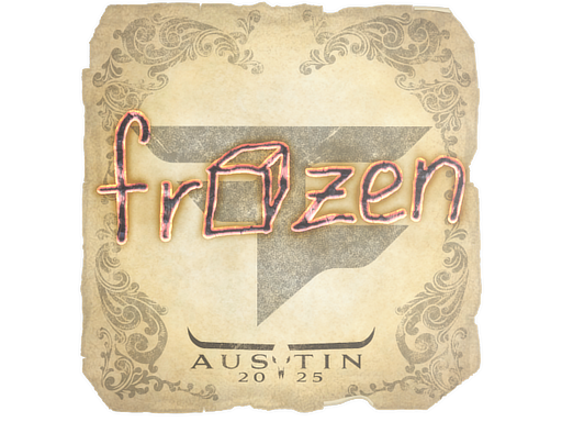 Sticker | frozen | Austin 2025 image