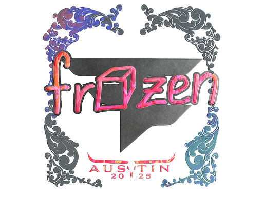 Sticker | frozen (Holo) | Austin 2025 image
