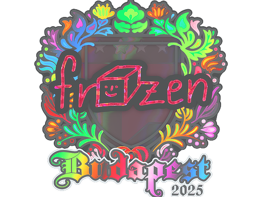 Sticker | frozen (Holo) | Budapest 2025 image