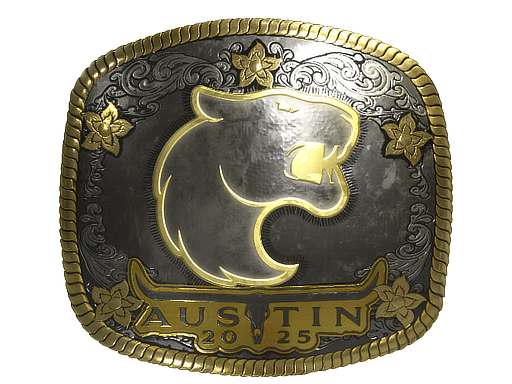 Sticker | FURIA (Gold) | Austin 2025 image