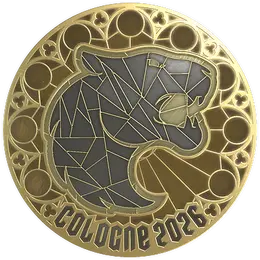 Sticker | FURIA (Gold) | Cologne 2026 image