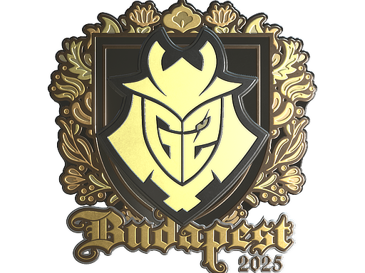 Sticker | G2 esports (Gold) | Budapest 2025 image