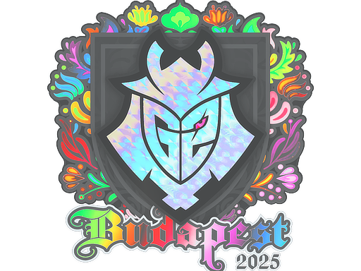 Sticker | G2 esports (Holo) | Budapest 2025 image