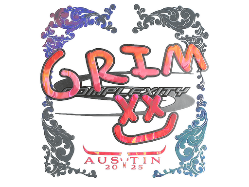 Sticker | Grim (Holo) | Austin 2025 image