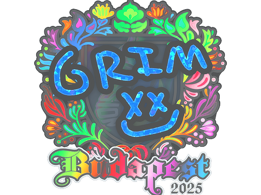 Sticker | Grim (Holo) | Budapest 2025 image
