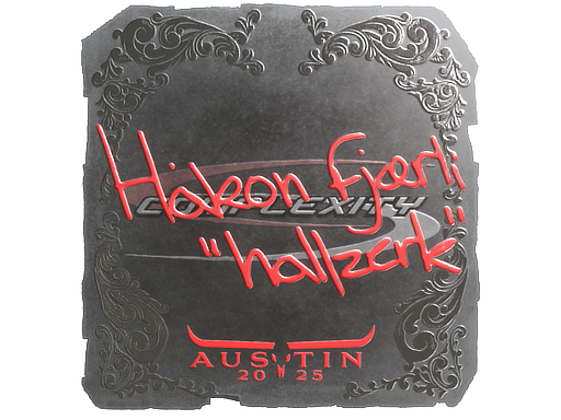 Sticker | hallzerk (Foil) | Austin 2025 image
