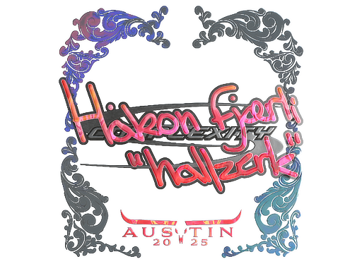 Sticker | hallzerk (Holo) | Austin 2025 image
