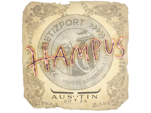 Sticker | hampus | Austin 2025 image