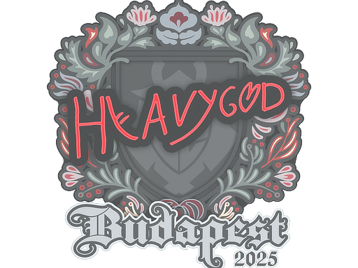 Sticker | Heavygod | Budapest 2025 image