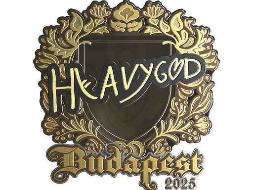 Sticker | Heavygod (Gold) | Budapest 2025 image
