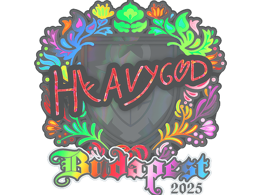 Sticker | Heavygod (Holo) | Budapest 2025 image