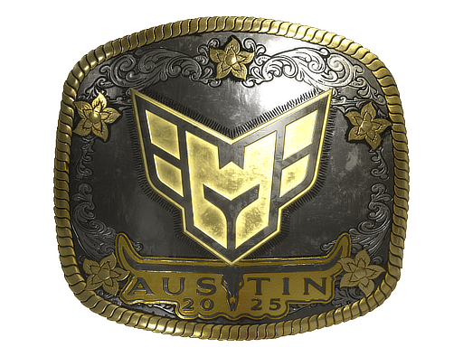 Sticker | HEROIC (Gold) | Austin 2025 image