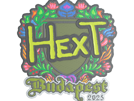 Sticker | HexT (Embroidered) | Budapest 2025 image