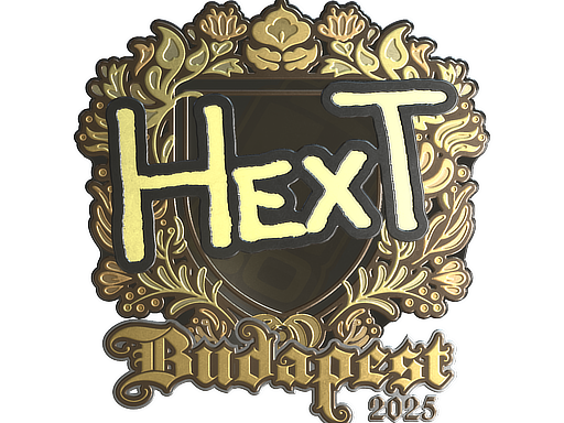 Sticker | HexT (Gold) | Budapest 2025 image