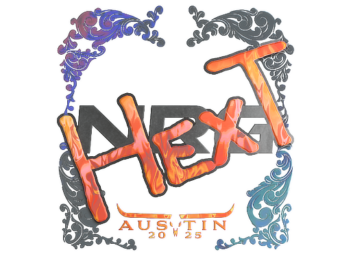 Sticker | HexT (Holo) | Austin 2025 image