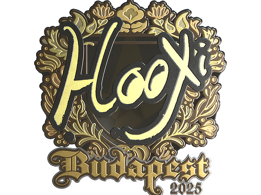 Sticker | HooXi (Gold) | Budapest 2025 image
