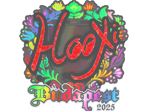 Sticker | HooXi (Holo) | Budapest 2025 image