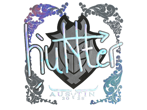 Sticker | huNter- (Holo) | Austin 2025 image