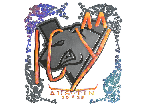Sticker | ICY (Holo) | Austin 2025 image
