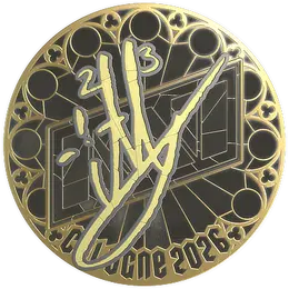 Sticker | iM (Gold) | Cologne 2026 image