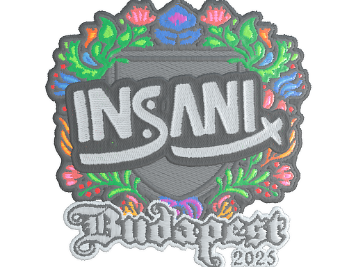 Sticker | insani (Embroidered) | Budapest 2025 image