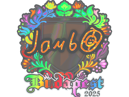 Sticker | jambo (Holo) | Budapest 2025 image
