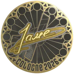 Sticker | Jame (Gold) | Cologne 2026 image
