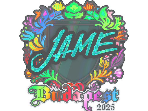 Sticker | Jame (Holo) | Budapest 2025 image