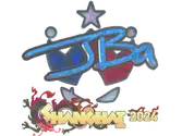 Sticker | JBa (Holo) | Shanghai 2024 image